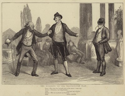 Epilog til Westminster-spillet af William III Bromley